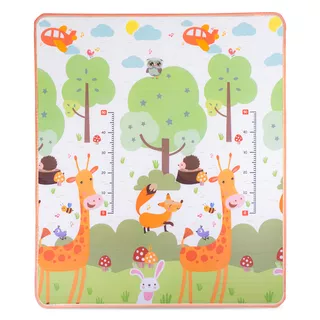 Zwijana mata dla dzieci inSPORTline Lhotino 150x180x1,5 cm - Plaża/Gospodarstwo rolne