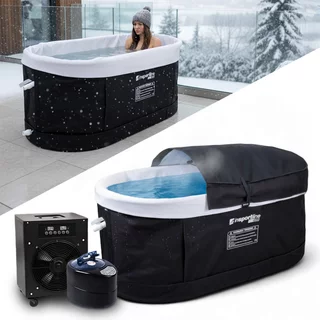 Balia wanna do kąpieli inSPORTline FrostPeace z systemem termoregulacji i generatorem pary