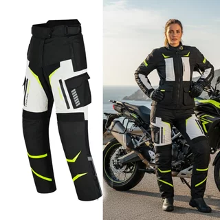 Damskie spodnie motocyklowe W-TEC Warao Lady ∙ ochraniacze ce ∙ membrana klimatyczna ∙ airvent ∙ wypinane ocieplenie