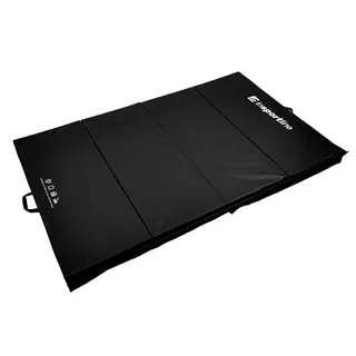 Składany materac gimnastyczny mata inSPORTline Kvadfold 200x120x5 cm - Czerwony