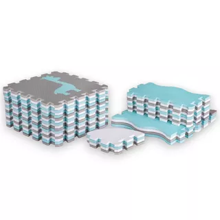 Puzzle mata piankowa dla dzieci inSPORTline Smarfino 30,5x30,5x1 cm, 36 szt.