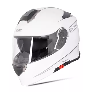 Kask motocyklowy szczękowy z blendą W-TEC Venero - Glossy Black-Gold