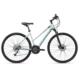 Damski rower crossowy Cyclision Zodya 3 MK-II 28" ∙ hydrauliczne hamulce Shimano ∙ amortyzowany widelec z blokadą ∙ 16 przełożeń - Cold Mint