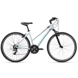 Damski rower crossowy Cyclision Zodya 5 MK-II 28" ∙ napęd shimano 21 biegów ∙ amortyzowany widelec ∙ hamulce v-brake ∙ lekka rama - Cold Mint