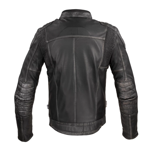 Męska skórzana kurtka motocyklowa W-TEC Suit - vintage czarny