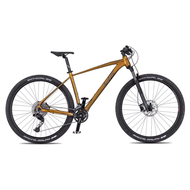 Rower górski 4EVER Firetrack 29'' - model 2025 - ciemne złoto / żelazo - ciemne złoto / żelazo