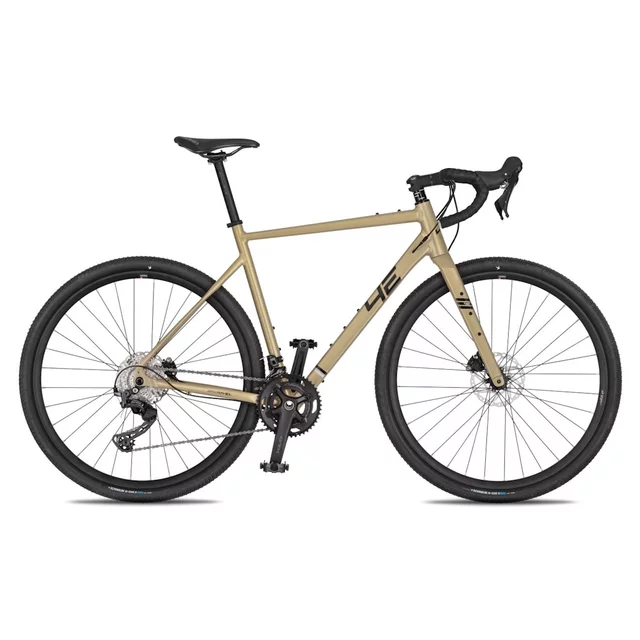Rower gravel 4EVER Gromvel Race 28" - model 2026 ∙ napęd Shimano GRX 2x12 ∙ hamulce tarczowe ∙ waga 9,8 kg ∙ rama Superlite - green dragon