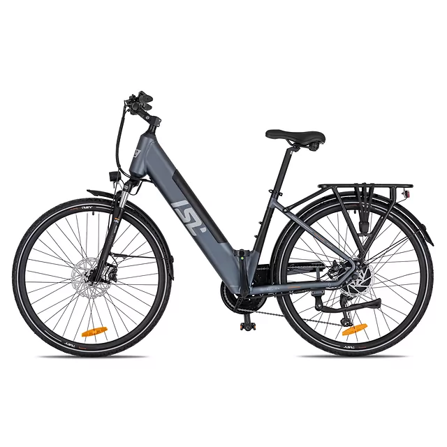 Miejski rower elektryczny inSPORTline ISL Eclion 648 Wh 28" - model 2026 ∙ bateria 648 Wh ∙ zasięg do 120 km ∙ amortyzowany widelec ∙ nośność 120 kg