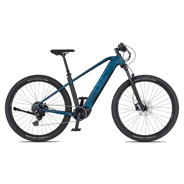 Górski rower elektryczny inSPORTline ISL Tachion EVO 835 Wh 29" - model 2026 ∙ bateria 835 Wh ∙ silnik Bafang M510 ∙ zasięg do 180 km ∙ nośność 140 kg - Cień niebieski - Cień niebieski