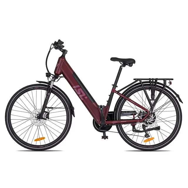 Miejski rower elektryczny inSPORTline ISL Eclion 648 Wh 28" - model 2026 ∙ bateria 648 Wh ∙ zasięg do 120 km ∙ amortyzowany widelec ∙ nośność 120 kg