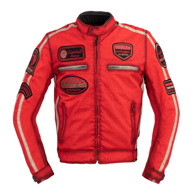 Męska kurtka motocyklowa W-TEC Patriot Red - Czerwony