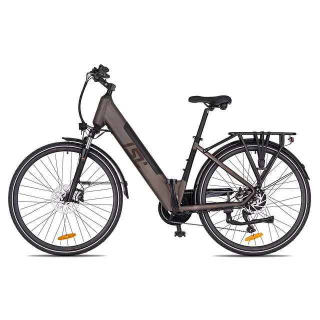 Miejski rower elektryczny inSPORTline ISL Eclion 648 Wh 28" - model 2026 ∙ bateria 648 Wh ∙ zasięg do 120 km ∙ amortyzowany widelec ∙ nośność 120 kg