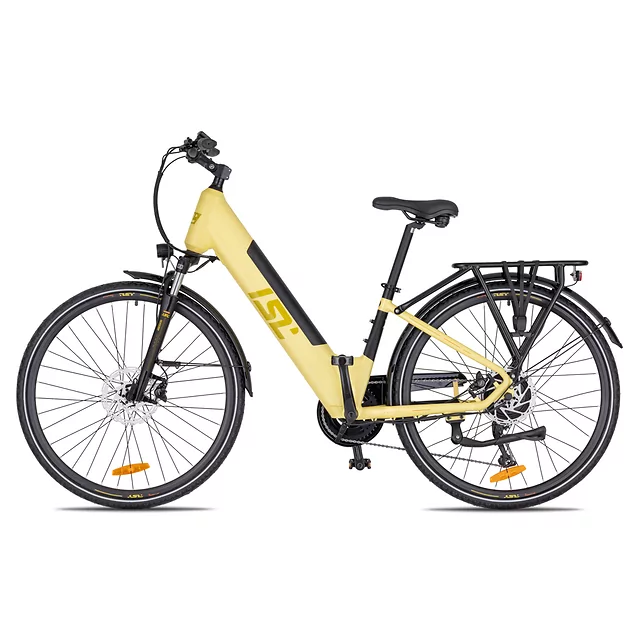 Miejski rower elektryczny inSPORTline ISL Eclion 648 Wh 28" - model 2026 ∙ bateria 648 Wh ∙ zasięg do 120 km ∙ amortyzowany widelec ∙ nośność 120 kg