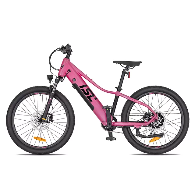 Młodzieżowy rower elektryczny inSPORTline ISL Savager 24" ∙ bateria 360 Wh ∙ zasięg do 70 km ∙ silnik bafang ∙ hamulce hydrauliczne
