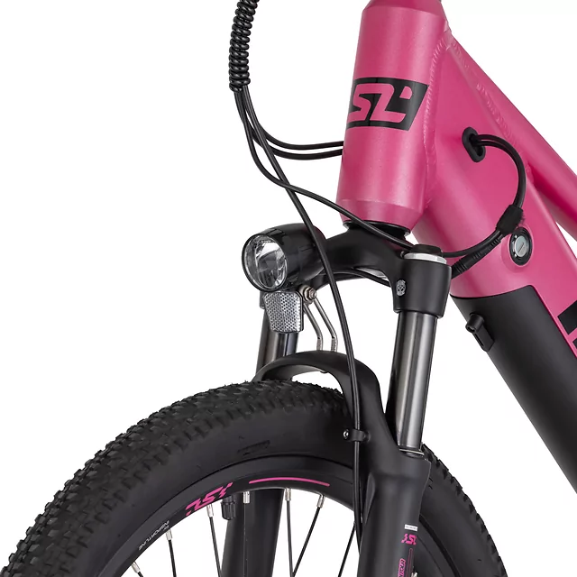 Młodzieżowy rower elektryczny inSPORTline ISL Savager 24" ∙ bateria 360 Wh ∙ zasięg do 70 km ∙ silnik bafang ∙ hamulce hydrauliczne
