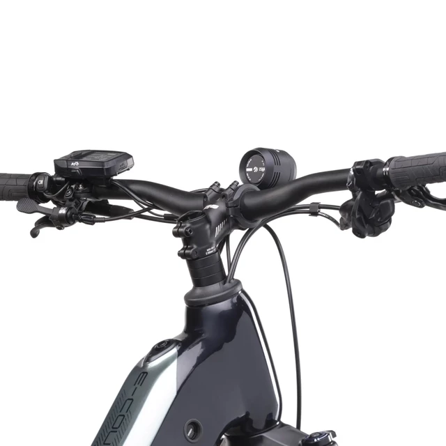 Rower elektryczny z pełnym zawieszeniem Crussis e-Country Full 10.10 720Wh 27,5" - model 2025 - Zielony Szmaragd