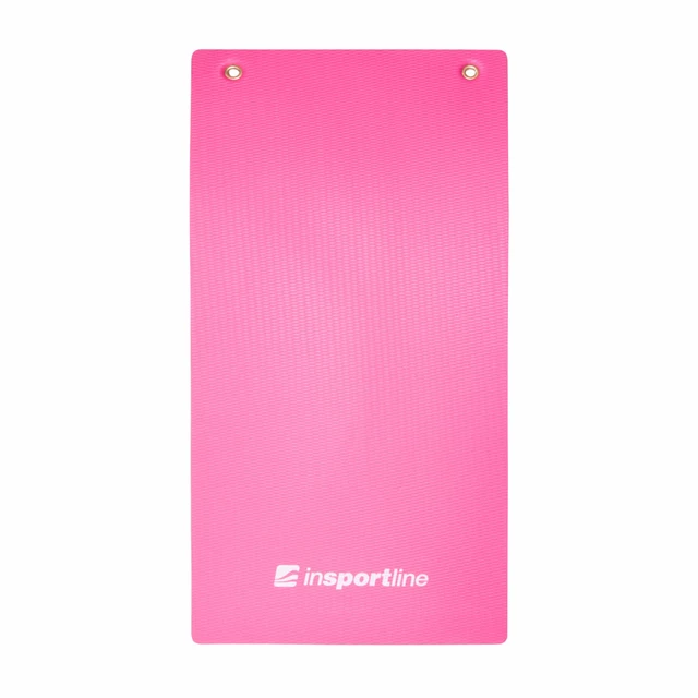Mata do ćwiczeń inSPORTline Profi 100x50x1,5 cm - Różowy (czerwony)