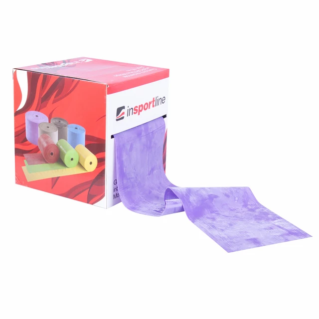 Taśma treningowa / oporowa do ćwiczeń inSPORTline Morpo Roll XXX-Heavy ∙ długość 5,5 m ∙ opór 5,5 kg