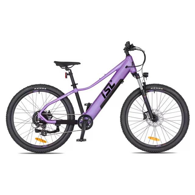Młodzieżowy rower elektryczny inSPORTline ISL Atezion 374 Wh 26" - model 2026 ∙ bateria 374 Wh ∙ zasięg do 70 km ∙ hamulce hydrauliczne - 15" (142-165 cm) - Majestatyczny fiolet