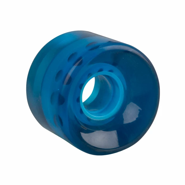 Przezroczyste kółko do deskorolki typu penny board fiszka 60*45 mm - Żółty - Niebieski