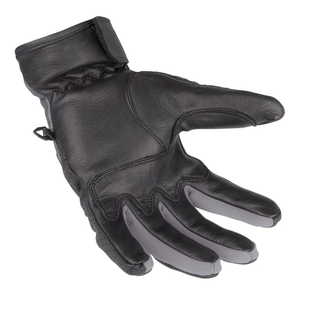 Rękawice skórzane motocyklowe W-TEC Nyarra - Szary