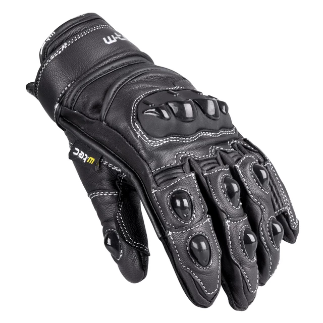 Rękawice motocyklowe skórzane W-TEC Radoon - Czarny - Czarny