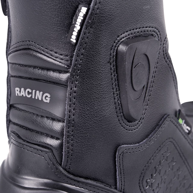 Skórzane buty motocyklowe W-TEC Bangoff - Czarny