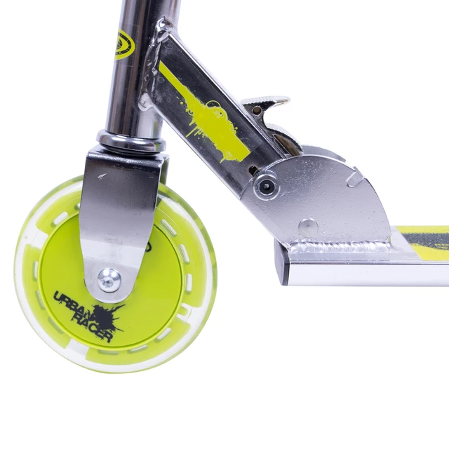 Hulajnoga dziecięca WORKER Racer Urban Boy ∙ świecące koła LED ∙ składana ∙ nośność 50 kg ∙ aluminium