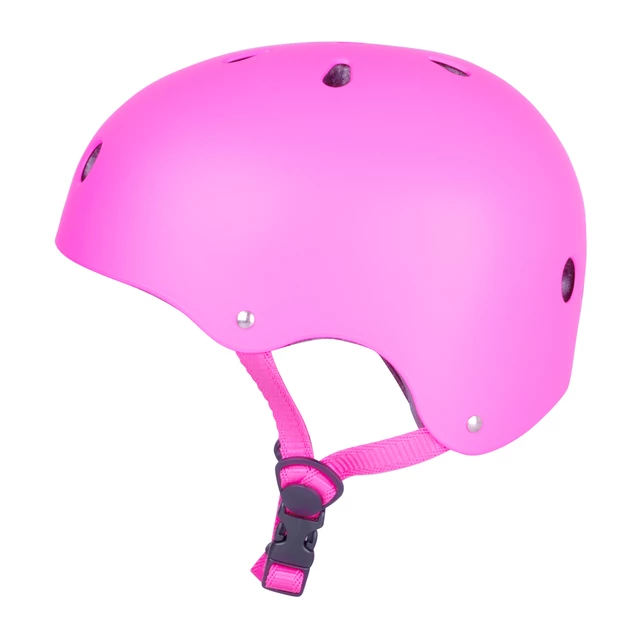 Kask na rolki, deskorolkę, fiszke WORKER Neonik PNK - Różowy