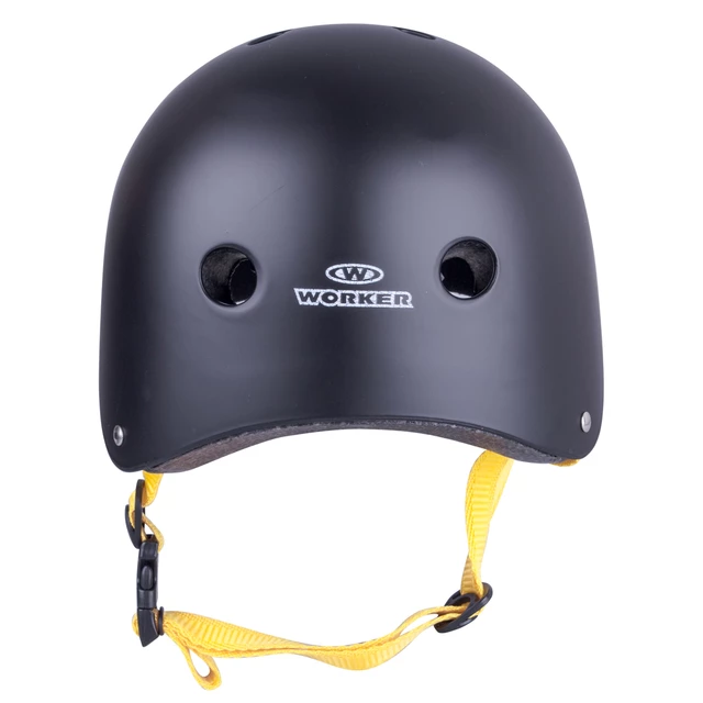 Kask na rower, rolki, deskorolkę, fiszkę WORKER Rivaly - Czarny pasek