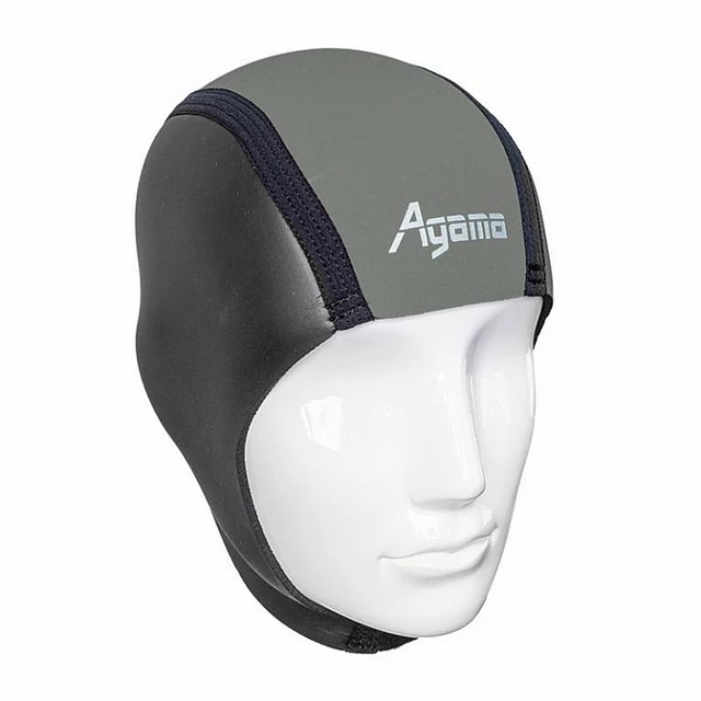 Czapka neoprenowa Agama Eddy 3 mm - Zielony - Ciemny szary