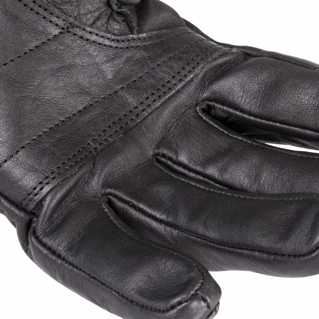Damskie skórzane rękawice motocyklowe W-TEC Stolfa - Czarny