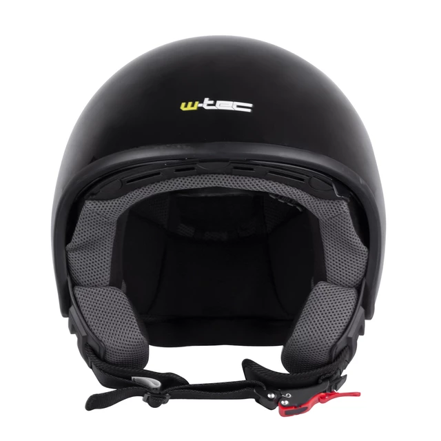 Kask motocyklowy otwarty na skuter W-TEC FS-710S Revolt Black - Czarny z gwiazdą