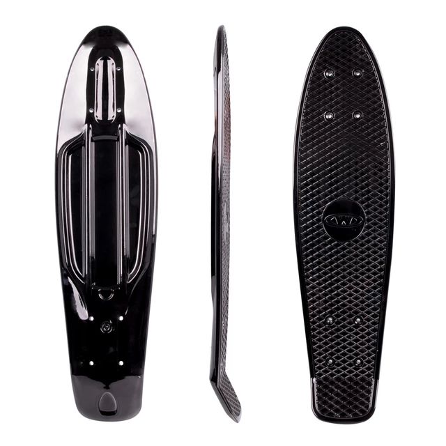 Blat do Deski typu fiszka penny board WORKER Mirria 22.5*6" - Żółty - Czarny