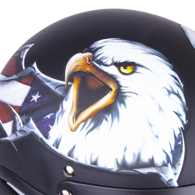 Kask motocyklowy otwarty W-TEC V531 chopper - Matt.czarny