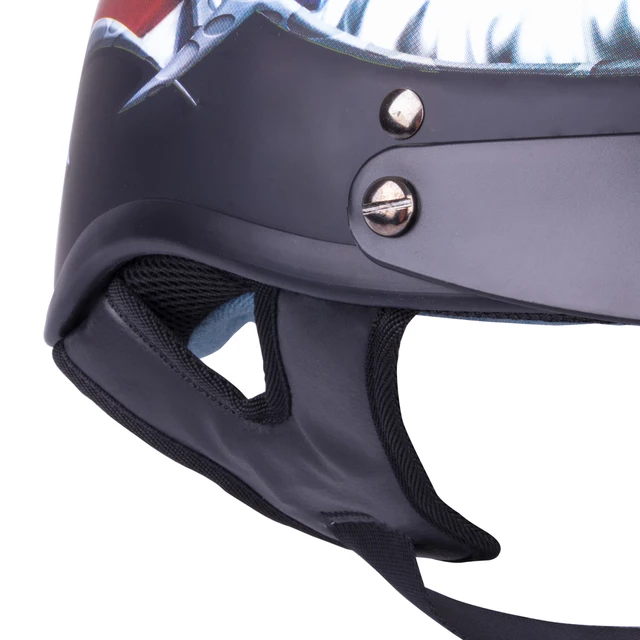 Kask motocyklowy otwarty W-TEC V531 chopper - Matt.czarny