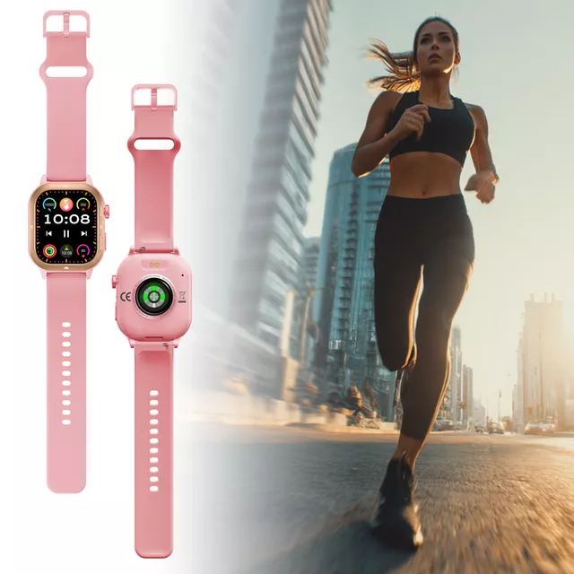 Smartwatch sportowy inSPORTline Melagra ∙ wodoodporny ∙ funkcja rozmów ∙ asystent AI ∙ monitorowanie tętna i snu ∙ 100+ trybów ∙ bateria do 25 dni