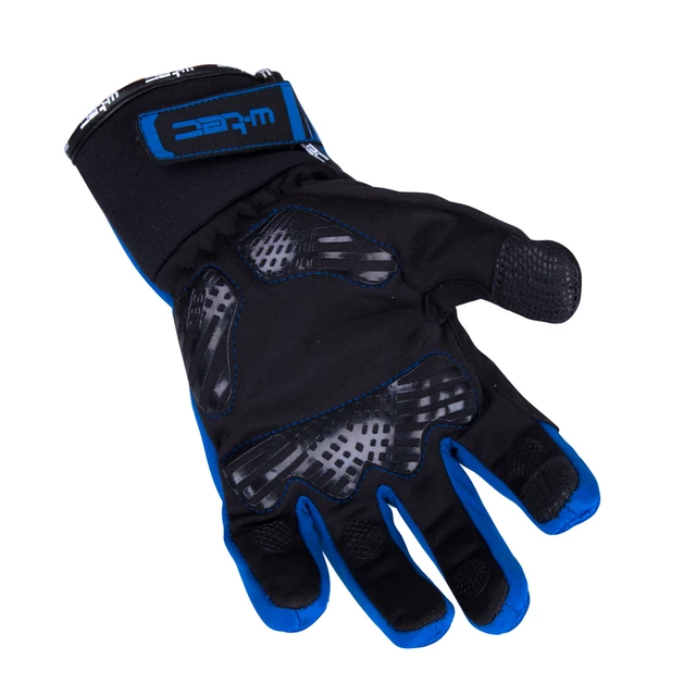 Rękawice rowerowe i motocyklowe W-TEC Belter B-6044 - Niebieski
