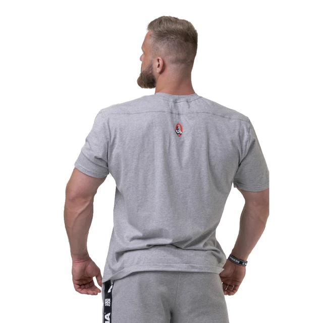 Koszulka męska T-shirt Nebbia Golden Era 192 - Czarny