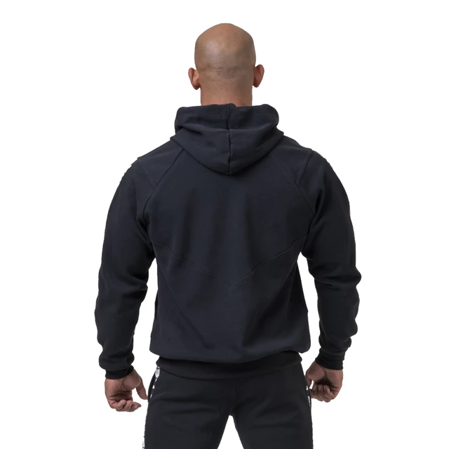 Bluza męska z kapturem Nebbia Unlock the Champion 194 - Czarny