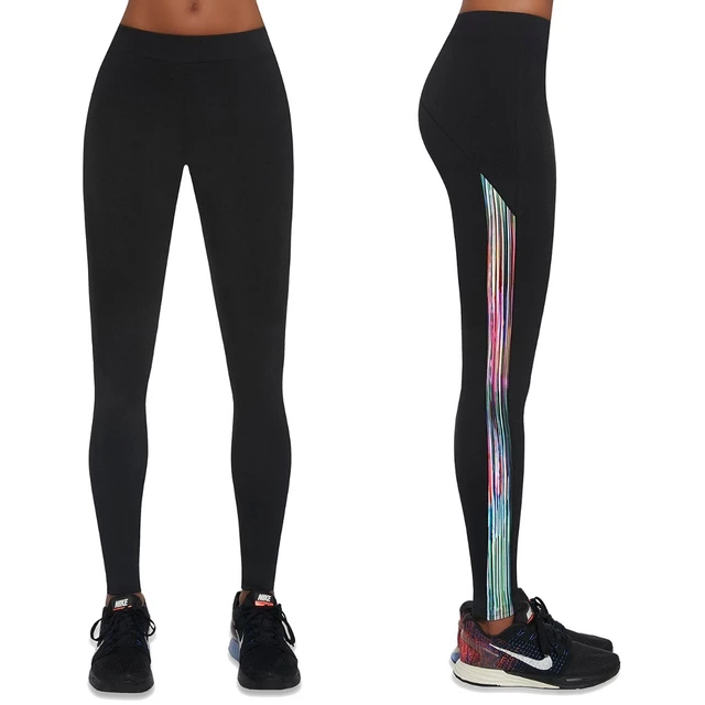 Damskie sportowe legginsy BAS BLACK Cosmic - Niebieski - Czarny