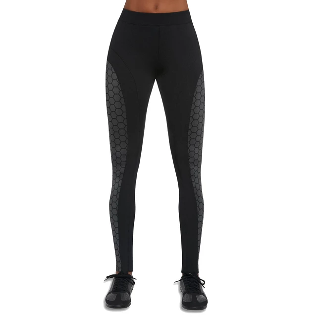 Damskie legginsy sportowe BAS BLACK Escape - Czarno-szary - Czarno-szary