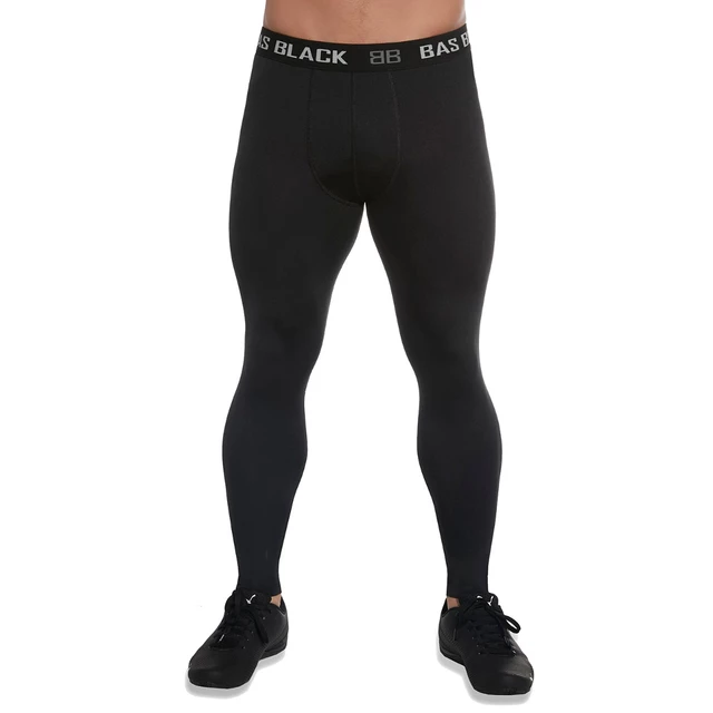 Legginsy męskie/chłopięce BAS BLACK Evergym - Czarny - Czarny