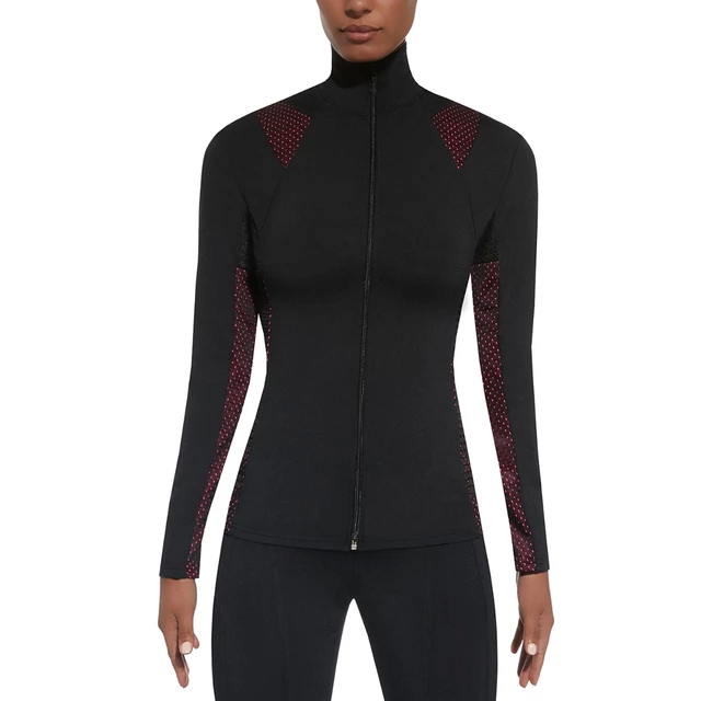 Damska sportowa koszulka BAS BLACK Inspire Blouse - Czarno-różowy