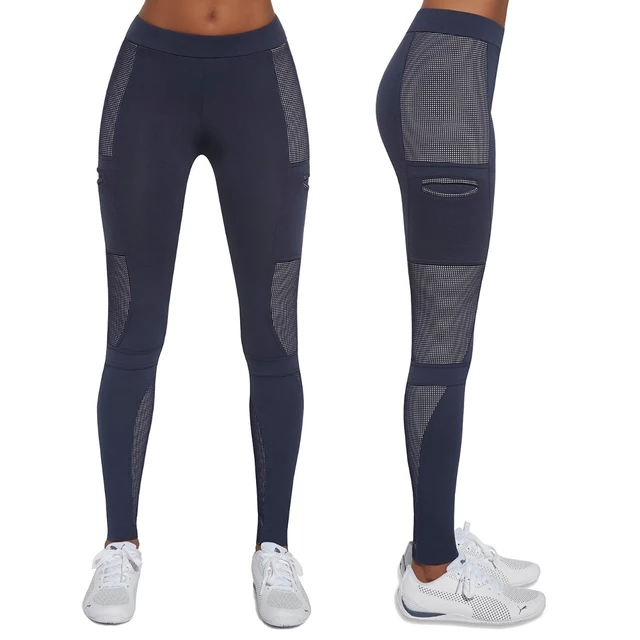 Damskie legginsy sportowe BAS BLACK Passion - Niebieski - Niebieski