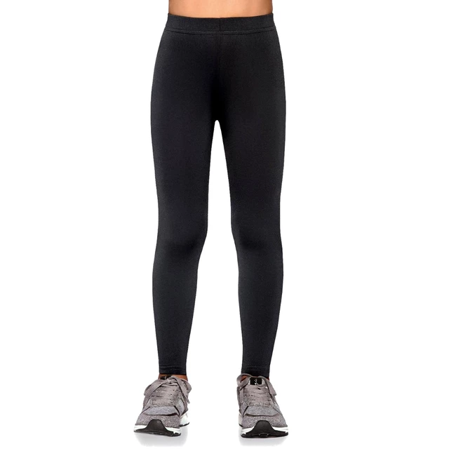 Legginsy dziecięce BAS BLEU Mimi - Czarny - Czarny