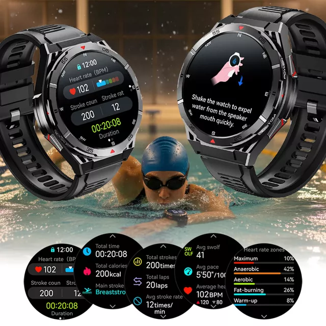 Zegarek smartwatch inteligentny inSPORTline Rodamo ∙ 100+ aktywności ∙ kompas/barometr ∙ 20 dni