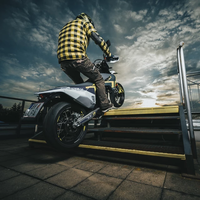 Koszula motocyklowa W-TEC Terchis - Żółty