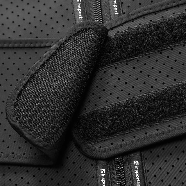 Gorset fitness stabilizująco wyszczuplający inSPORTline Corwaist - Czarny