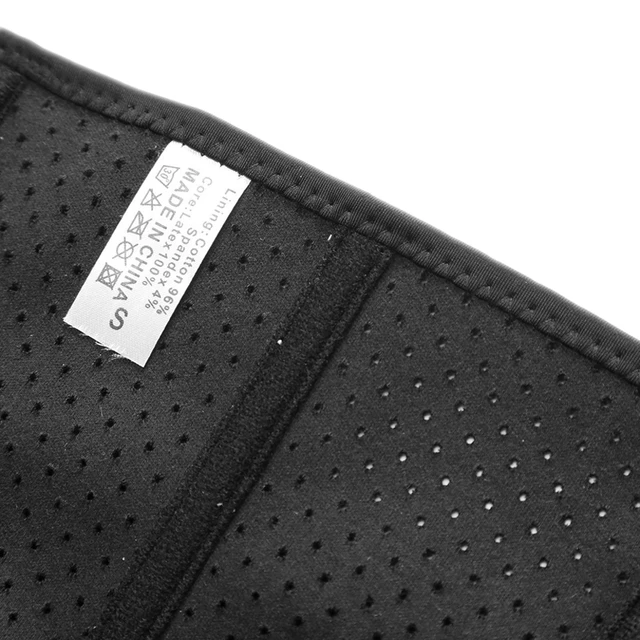 Gorset fitness stabilizująco wyszczuplający inSPORTline Corwaist - Czarny